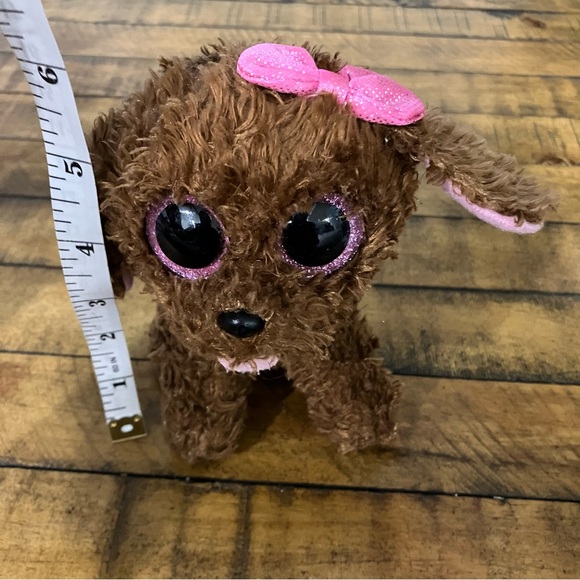 3/$18 - Ty Beanie Boos | Maddie the curly dog stuffed animal - Picture 8 of 8
